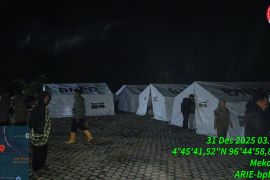 Warga dua desa di Bener Meriah mengungsi karena status Gunung Bur Ni Telong siaga