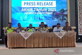Rilis akhir tahun, Polresta Bukittinggi ungkap kenaikan kasus kriminal dan narkoba di 2025