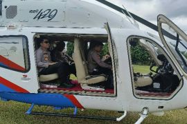 Kapolda Sulut patroli udara cek situasi kamtibmas Kota Manado