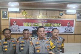 Polres Pasaman Barat ajak masyarakat jaga kamtibmas saat pergantian tahun