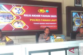 Kapolres sebut kasus tindak pidana di Tanah Laut tahun 2025 alami peningkatan