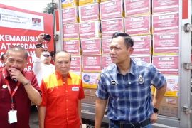 Menko IPK lepas 19 truk bantuan logistik bagi korban bencana Sumatera