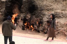 Api abadi Yanardag, keajaiban alam yang memikat dunia di Azerbaijan