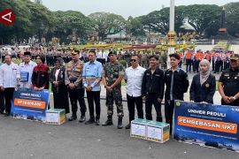 Ratusan personel disiagakan dalam Operasi Lilin Semeru di Kota Malang