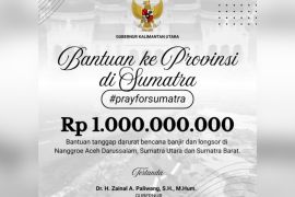 Bantuan Rp1 miliar dari Pemprov Kaltara untuk korban bencana Sumatera
