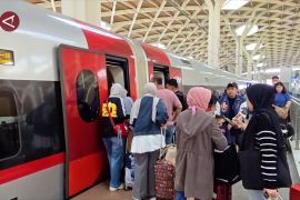 Jumlah penumpang Whoosh tembus 24 ribu saat libur natal