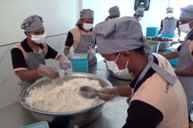 Mengintip Dapur Sehat Lapas Porong yang tersertifikasi laik higiene