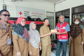 PMI Cilegon masih galang dana untuk pemulihan bencana di Sumatera