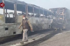 Korban tewas tabrakan beruntun di Mathura India melonjak jadi 15 orang