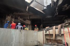 Kebakaran hanguskan 25 kios di Pasar Anyar Bogor