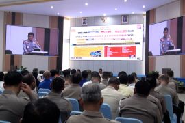 Polda Kalteng gelar rakor persiapan pengamanan Natal dan Tahun Baru