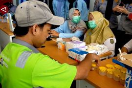Tes kesehatan gratis di Terminal Purbaya jelang libur akhir tahun