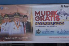 Warga Pulau Batang Dua manfaatkan pelayaran mudik gratis dari Ternate