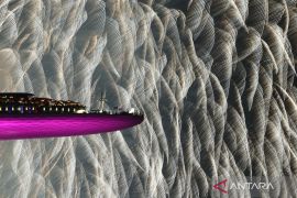 Meriahnya pesta kembang api Tahun Baru di berbagai belahan dunia