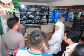 Gubernur Khofifah: Malam tahun baru 2026 di Jatim kondusif