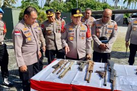 Satgas Madago Raya amankan delapan senjata api dan amunisi selama 2025