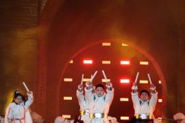 Warga Beijing gelar perayaan pergantian tahun baru 2026 di Tembok Besar China