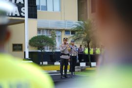 Polresta Banyumas menyiagakan personel layani arus milir Nataru