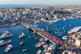 Tahun Baru, Aksi Nyata: Warga Turki Turun ke Jalan Dukung Gaza