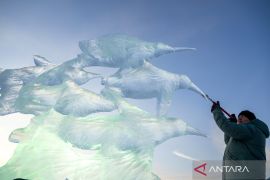 Unik! inilah Kompetisi Patung Es Harbin sajikan karya seni es mendunia