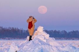 Fenomena superbulan pertama 2026 pikat jutaan pasang mata di China