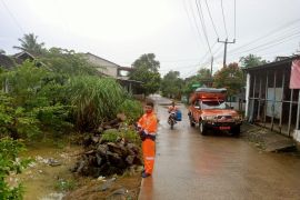 Banjir di enam kecamatan di Pandeglang mulai surut