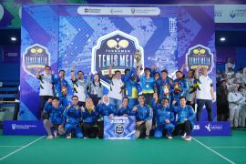 PT Pusri jadi pemenang Tenis Meja Pupuk Indonesia Cup 2025