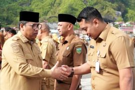 Apel perdana 2026, Wako Padang Panjang lantik 10 Pejabat Eselon II