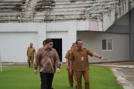 Pemkab Kediri anggarkan Rp58,5 miliar untuk lanjutkan pembangunan stadion