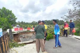 Pemerintah Bangka percepat bangun jembatan darurat