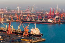 Menilik kesibukan Pelabuhan Tianjin di awal tahun 2026