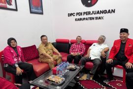Syukuran dan peresmian kantor baru, DPC PDIP Siak bertekad kembalikan kejayaan