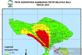 BMKG catat terjadi 3,45 juta sambaran petir di Bali selama 2025