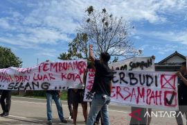 Warga kecamatan Taktakan Serang tolak sampah Tangsel