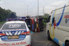 Satu tewas pada kecelakaan tunggal di Tol Padaleunyi KM 152 Selasa pagi