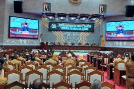 Ketua DPRD Kalteng: 15 raperda dalam Propemperda 2025 diselesaikan pada 2026