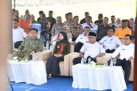 Pemkot Kediri komitmen dukung ketahanan pangan dengan panen raya