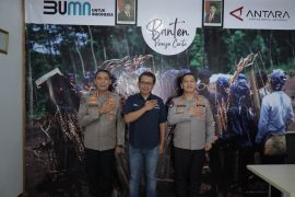 Kabid Humas Polda Banten kunjungi ANTARA, perkuat sinergi informasi publik