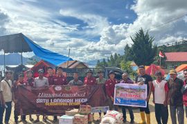 Mahasiswa USK salurkan bantuan untuk warga terdampak di wilayah tengah Aceh