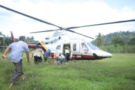 3,1 ton logistik untuk Aceh Tengah disalurkan dengan helikopter