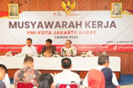 PMI Jakbar diminta optimalkan bulan dana Rp8 miliar untuk kebencanaan