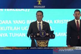 Kanwil Kementerian Hukum Bengkulu ikuti Upacara Pelantikan dan Pengambilan Sumpah Jabatan Pimti Pratama secara virtual