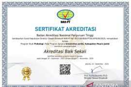 Program studi psikologi UNJA raih akreditasi baik sekali dari BAN-PT