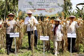 Polda Gorontalo sedia 10 ha lahan tanam jagung dukung ketahanan pangan