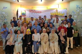 Anggota DPR RI silaturahmi dengan Forsilat Lampung Selatan