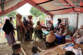 1.300 warga Aceh Utara terima layanan kesehatan darurat pascabencana