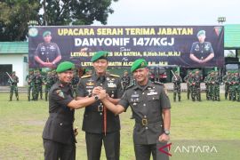Danrem 045/Gaya Pimpin Sertijab Danyonif 147/KGJ