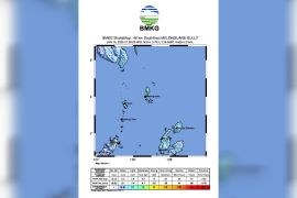 Gempa M6,4 di Talaud akibat deformasi batuan dalam lempeng Maluku