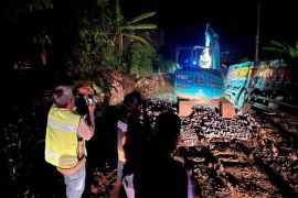 Pemkab Barito Utara lakukan penanganan darurat Jalan Malawaken