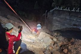 BPBD Kudus mencatat tanah longsor terjadi di empat desa